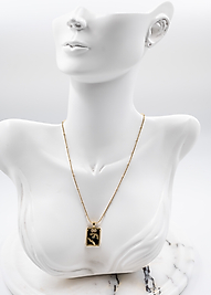 sonsuzluk detaylı çelik kolye