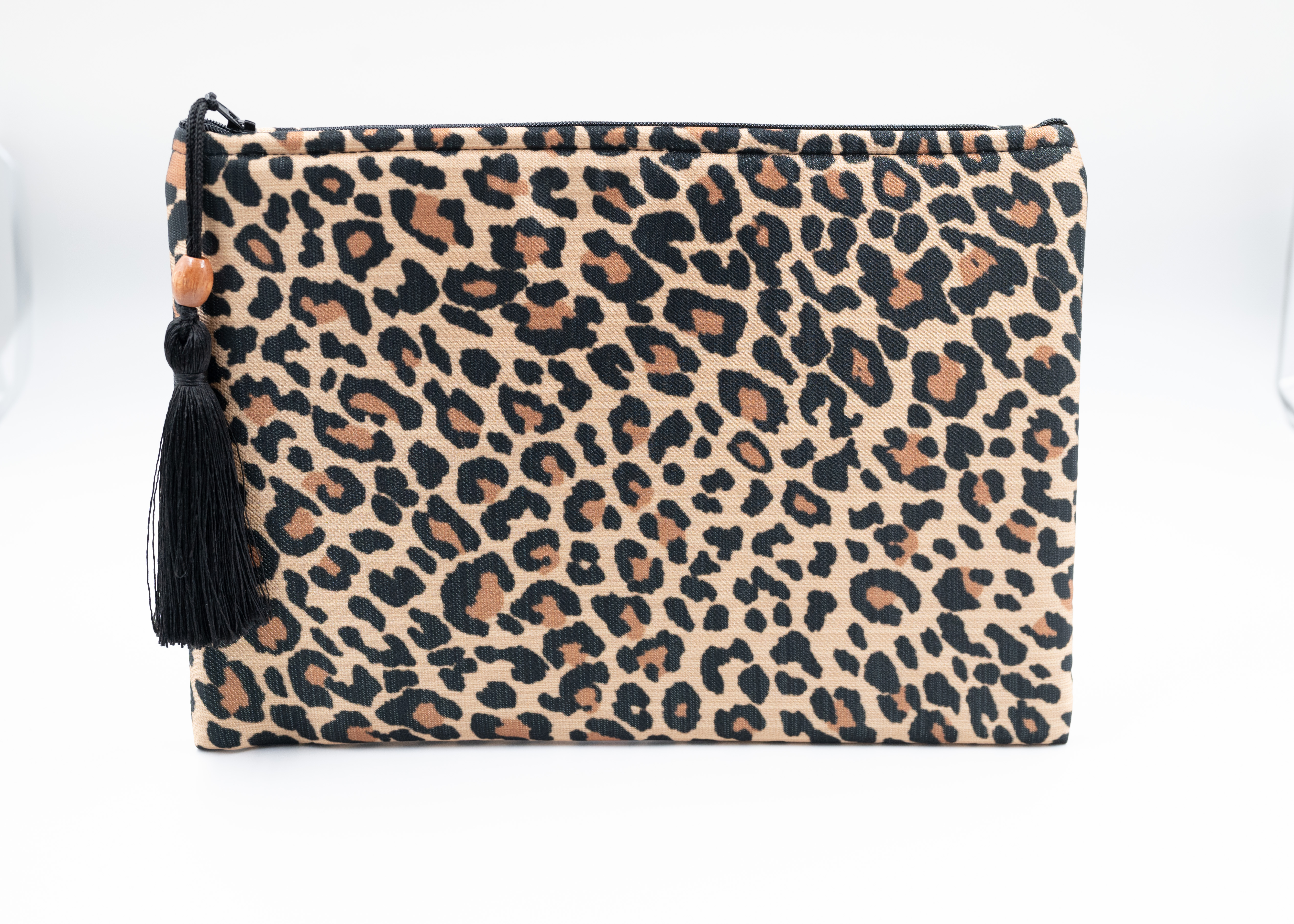 Leopar Desenli Büyük Cüzdan