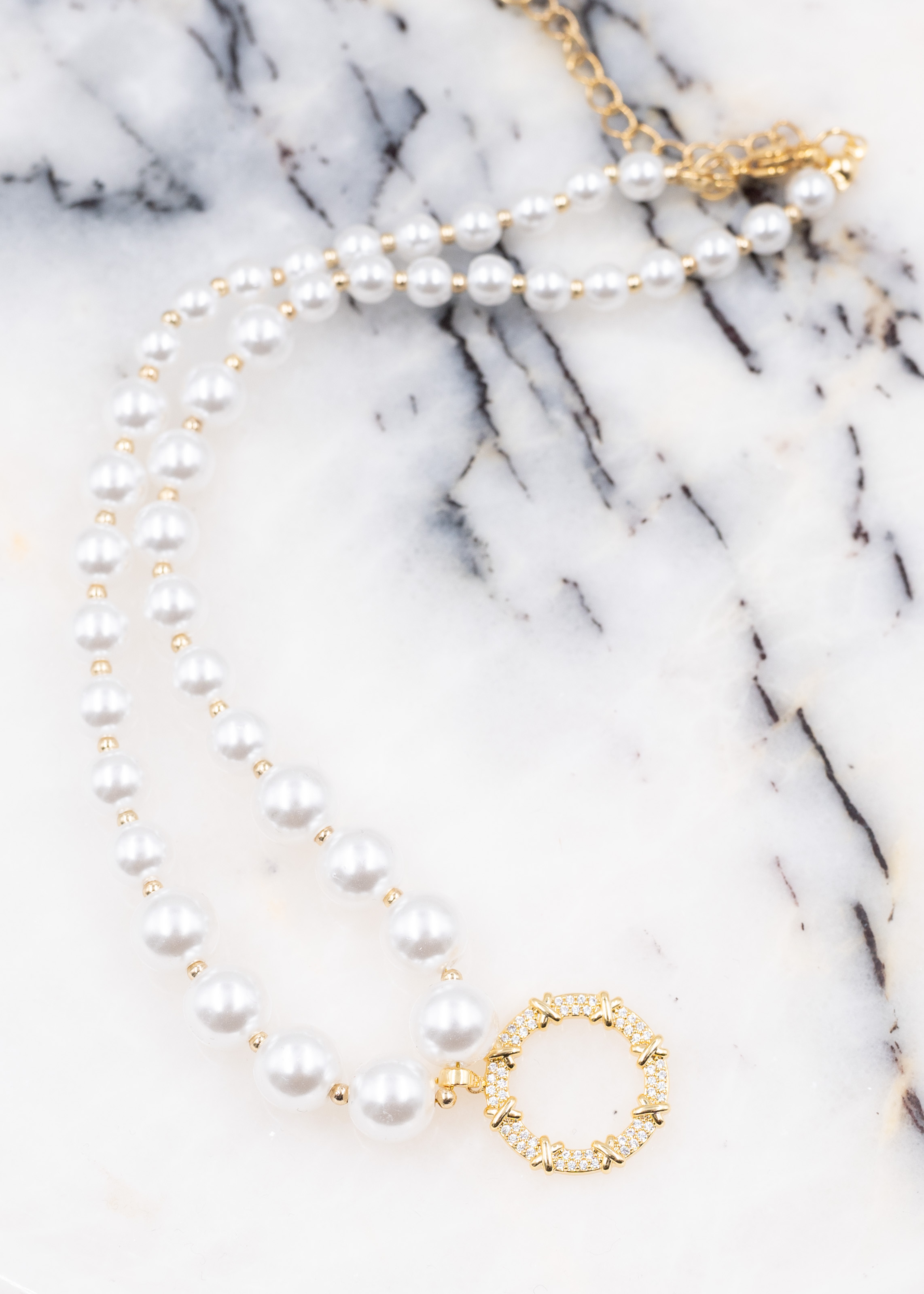 inci oval taş desenli çelik kolye