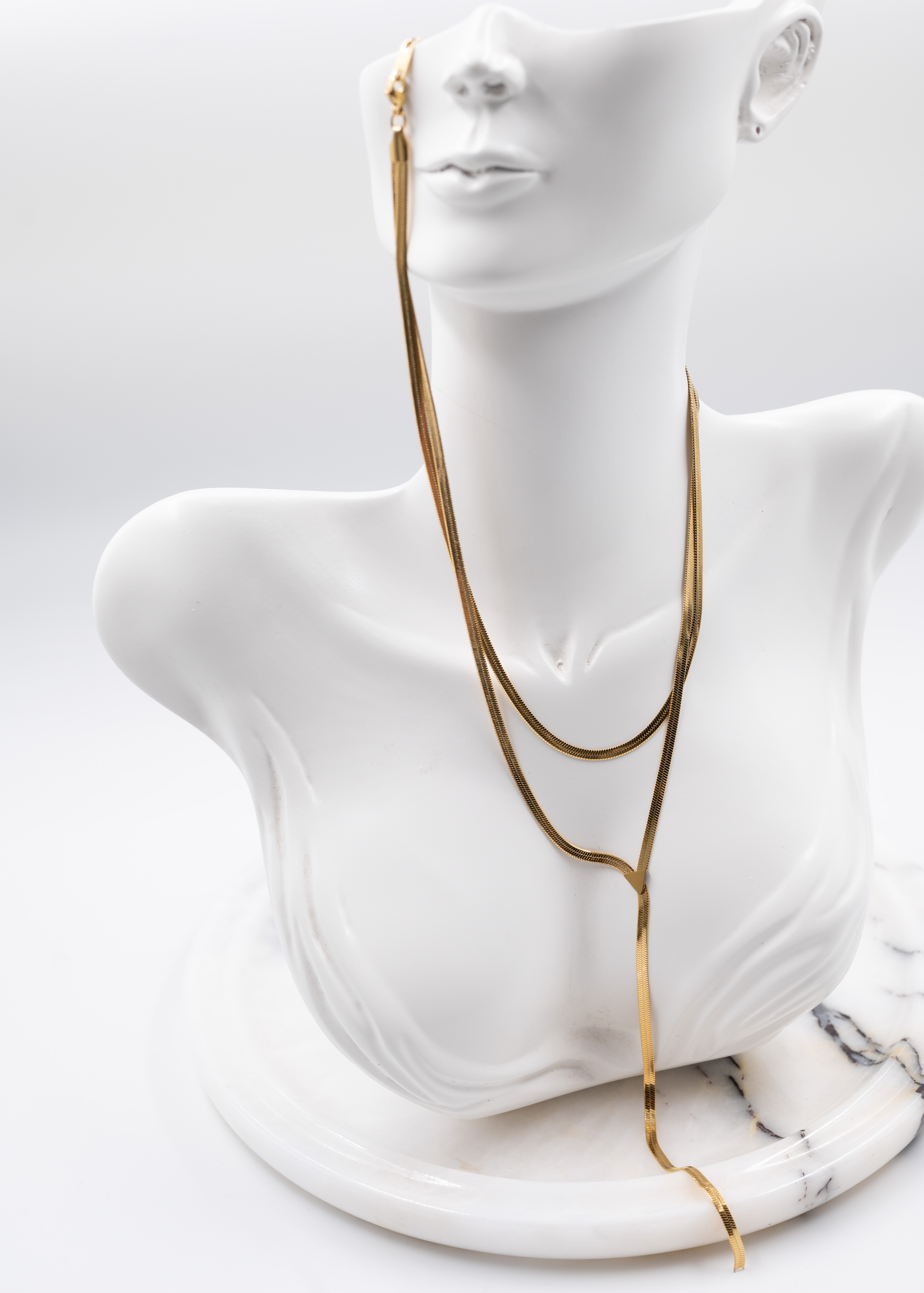 2 li italyan zincir çelik kolye